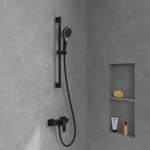 Смеситель для душа Villeroy&amp;Boch Architectura Square TVS125001000K5 цвет Черный матовый