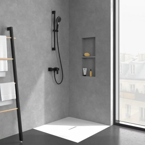 Смеситель для душа Villeroy&amp;Boch Architectura Square TVS125001000K5 цвет Черный матовый