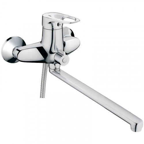 Смеситель для ванны Frap H04 F2204 универсальный Хром латунь на стену