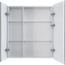 Зеркальный шкаф Art&Max Verona AM-Ver-700-800-2D-R-DS-F с подсветкой с сенсорным выключателем Белый МДФ / ЛДСП, стекло