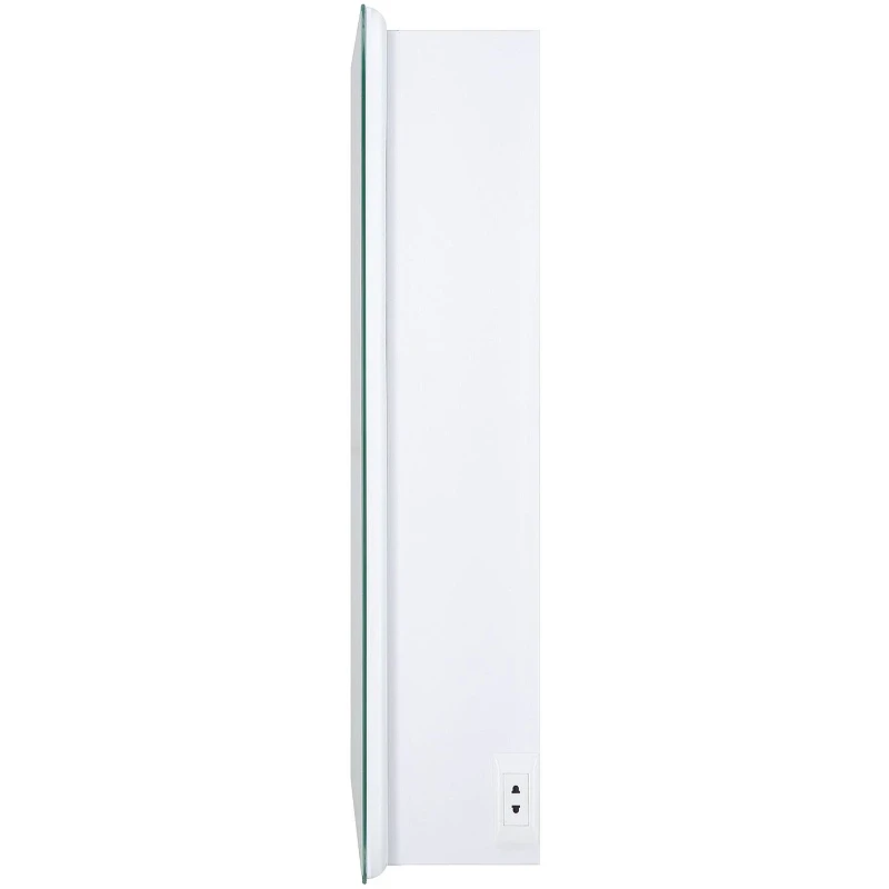 Зеркальный шкаф Art&Max Verona AM-Ver-700-800-2D-R-DS-F с подсветкой с сенсорным выключателем Белый МДФ / ЛДСП, стекло