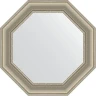 Зеркало Evoform Octagon 67х67 BY 3794 в багетной раме - Хамелеон 88 мм стекло