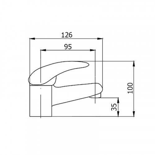 Смеситель для раковины Сантаком StOmega 3302 Хром