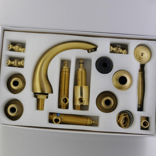 Смеситель на борт ванны Migliore Prestige 31609 цвет Бронза