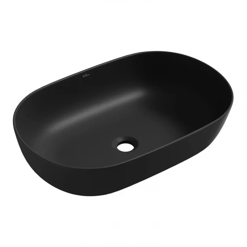 Раковина-чаша Wellsee Chic Riviera 60 326811000 цвет Черный матовый