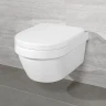 Унитаз Villeroy&Boch Architectura 4694HRR1 подвесной цвет Белый с сиденьем Микролифт