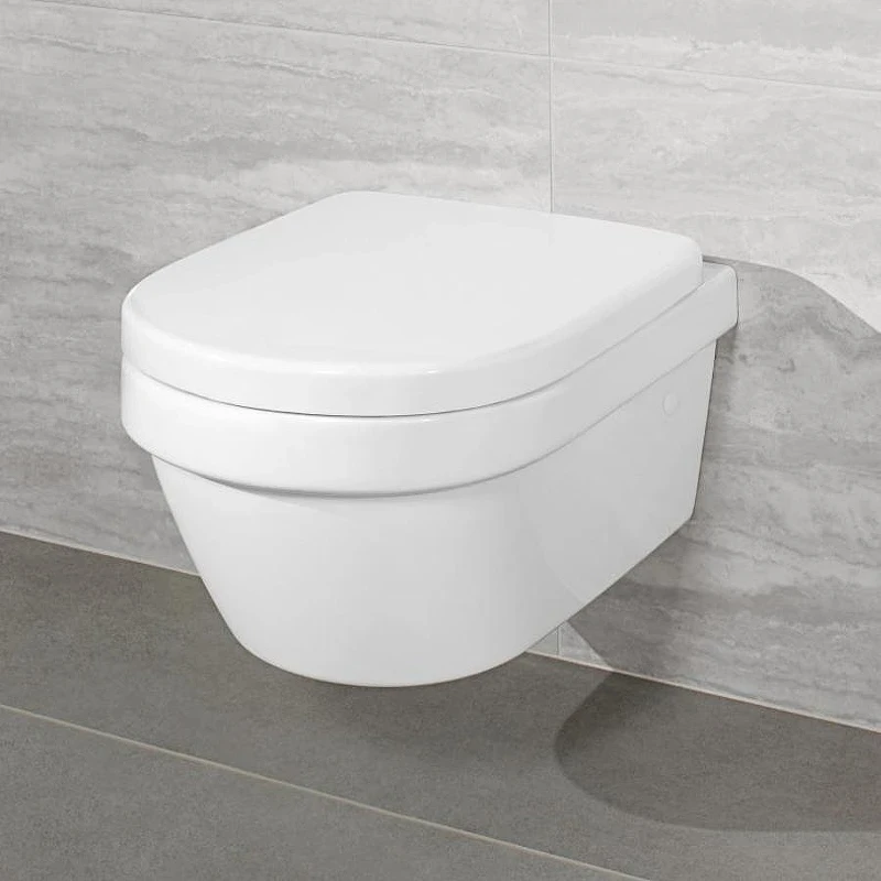 Унитаз Villeroy&Boch Architectura 4694HRR1 подвесной цвет Белый с сиденьем Микролифт