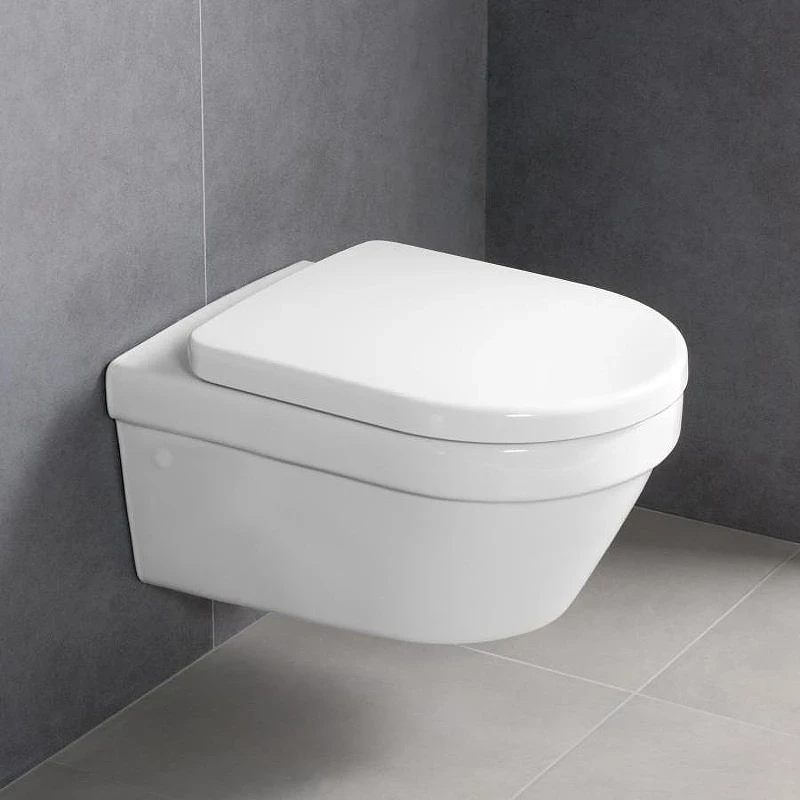 Унитаз Villeroy&Boch Architectura 4694HRR1 подвесной цвет Белый с сиденьем Микролифт