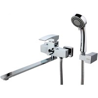 Смеситель для ванны Gappo G07 G2207 универсальный Хром латунь на стену