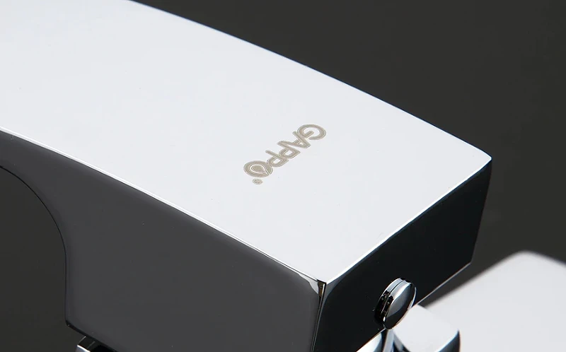 Смеситель для ванны Gappo G07 G2207 универсальный Хром латунь на стену
