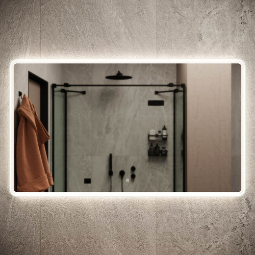 Зеркало Sancos Arcadia 120 AR1200 с подсветкой с сенсорным выключателем стекло