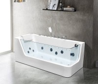 Акриловая ванна Ceruttispa 170x80 L C-494-17L 9947 с гидромассажем