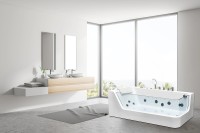 Акриловая ванна Ceruttispa 170x80 L C-494-17L 9947 с гидромассажем
