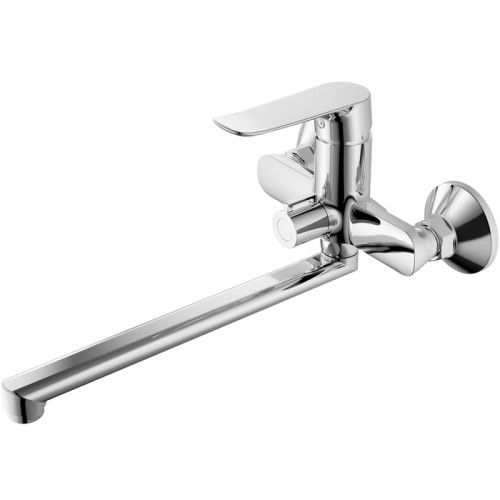 Смеситель для ванны Agger Nice A2521100 универсальный Хром латунь на стену