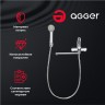 Смеситель для ванны Agger Nice A2521100 универсальный Хром латунь на стену