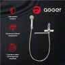 Смеситель для ванны Agger Nice A2521100 универсальный Хром латунь на стену
