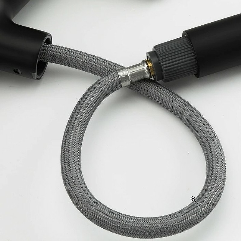 Смеситель для раковины Gappo G1052-76 Черный матовый