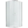 Душевой уголок New Trendy New Varia Chrome 90х90 K-0499 профиль Хром стекло прозрачное