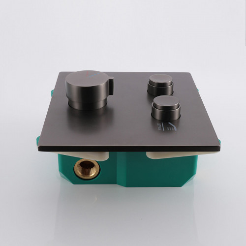 Смеситель для душа Vincea VSCV-421GM Вороненая сталь латунь встраиваемый