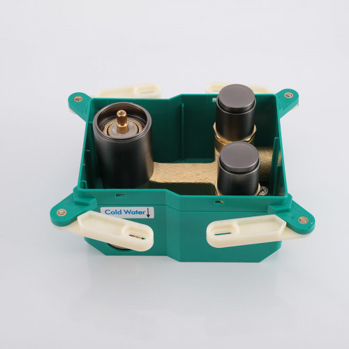 Смеситель для душа Vincea VSCV-421GM Вороненая сталь латунь встраиваемый