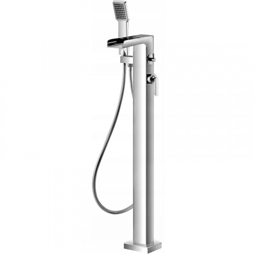 Смеситель для ванны Omnires Cascade CA4033CR Хром латунь на пол