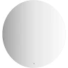 Зеркало Defesto Opti 90x90 DF 2856R с подсветкой 28W-3000К/ИК - выключатель/Теплый белый свет
