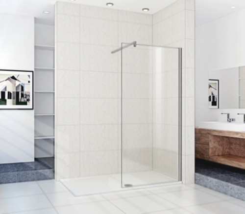 Душевая перегородка WeltWasser WW400 G-1 90 10000002938 профиль Хром стекло прозрачное