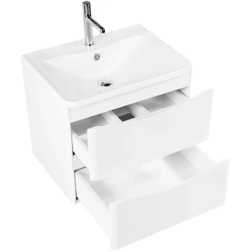 Тумба под раковину BelBagno 70 ACQUA-700-2C-SO-BL подвесная Bianco Lucido МДФ / ЛДСП