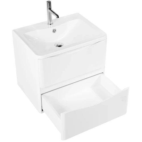 Тумба под раковину BelBagno 70 ACQUA-700-2C-SO-BL подвесная Bianco Lucido МДФ / ЛДСП