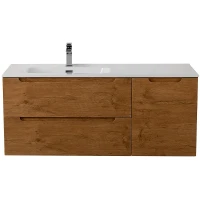 Тумба под раковину BelBagno Etna 120 L ETNA-1200-2C-1A-SO-RN-L подвесная Rovere Nature МДФ / ЛДСП