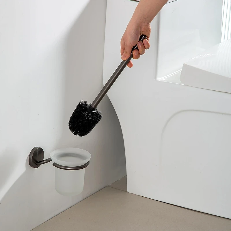 Ершик для унитаза Gappo G30710-9 цвет Оружейная сталь
