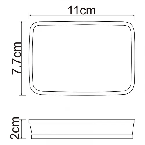 Мыльница WasserKRAFT Rossel K-5729 Белая