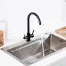 Смеситель для кухни Frap F43899-46 цвет Черный матовый