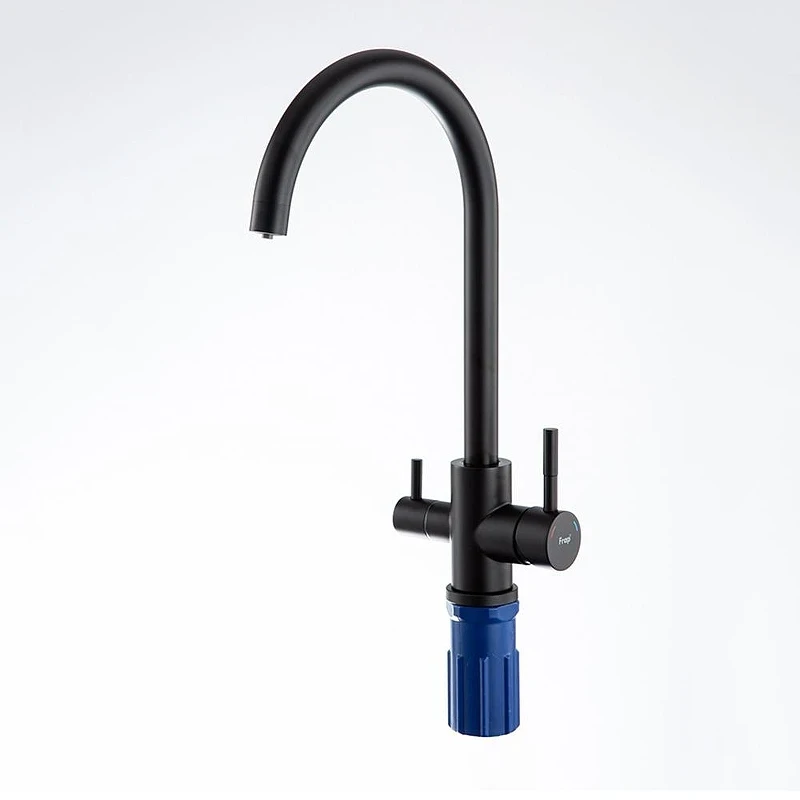 Смеситель для кухни Frap F43899-46 цвет Черный матовый
