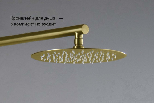 Верхний душ Aquatek AQ2073BG цвет Золото шлифованное