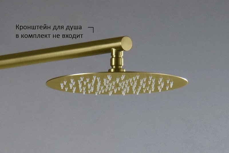 Верхний душ Aquatek AQ2073BG цвет Золото шлифованное