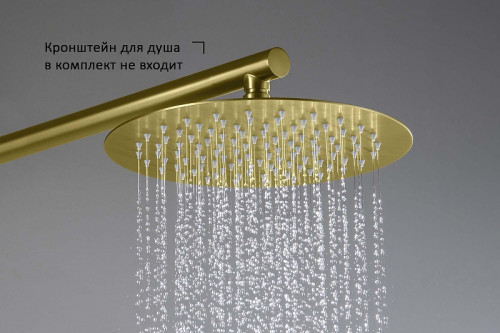 Верхний душ Aquatek AQ2073BG цвет Золото шлифованное