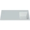 Раковина Madera Kamilla 100 R 4627173210560 на стиральную машину Белая