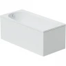 Акриловая ванна Corpa Nera Milano 160x70 CN05008WH без гидромассажа