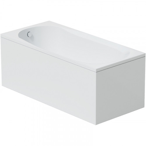 Акриловая ванна Corpa Nera Milano 160x70 CN05008WH без гидромассажа