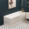 Акриловая ванна Corpa Nera Milano 160x70 CN05008WH без гидромассажа
