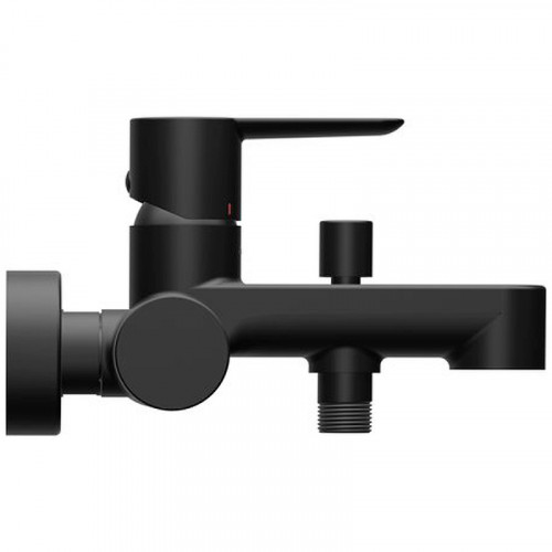Смеситель для ванны Ravak Puri PU 022.21/150 X070192 Черный матовый латунь на стену