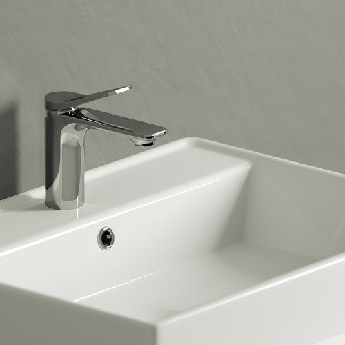 Раковина Ceramicanova Element 59 CN6046 Белая фарфор накладная