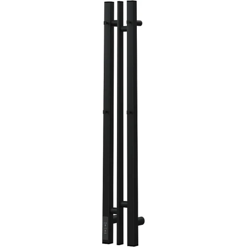 Электрический полотенцесушитель Point Фрея PN20718B П2 100x800 диммер слева Черный