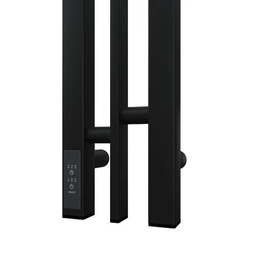 Электрический полотенцесушитель Point Фрея PN20718B П2 100x800 диммер слева Черный