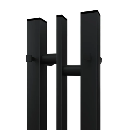 Электрический полотенцесушитель Point Фрея PN20718B П2 100x800 диммер слева Черный