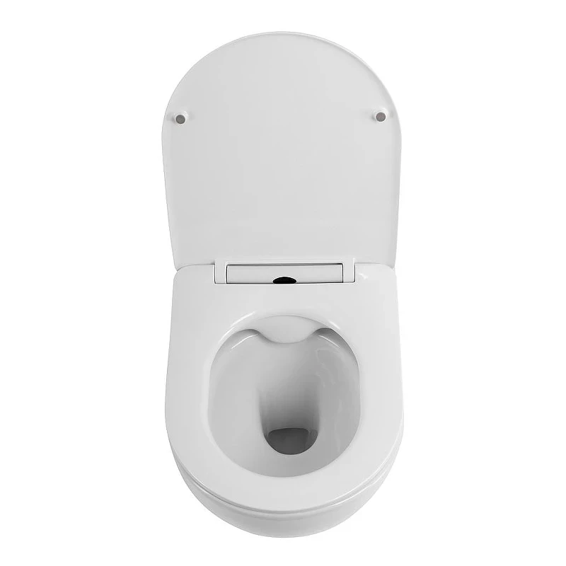 Унитаз BelBagno Uno BB7006CHR/SC подвесной цвет Белый с сиденьем Микролифт