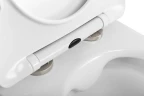 Унитаз BelBagno Uno BB7006CHR/SC подвесной цвет Белый с сиденьем Микролифт