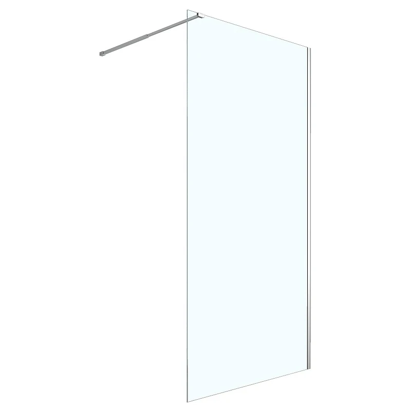 Душевая перегородка Loranto Walk-In 70 CS-W04C-70 профиль Хром стекло прозрачное