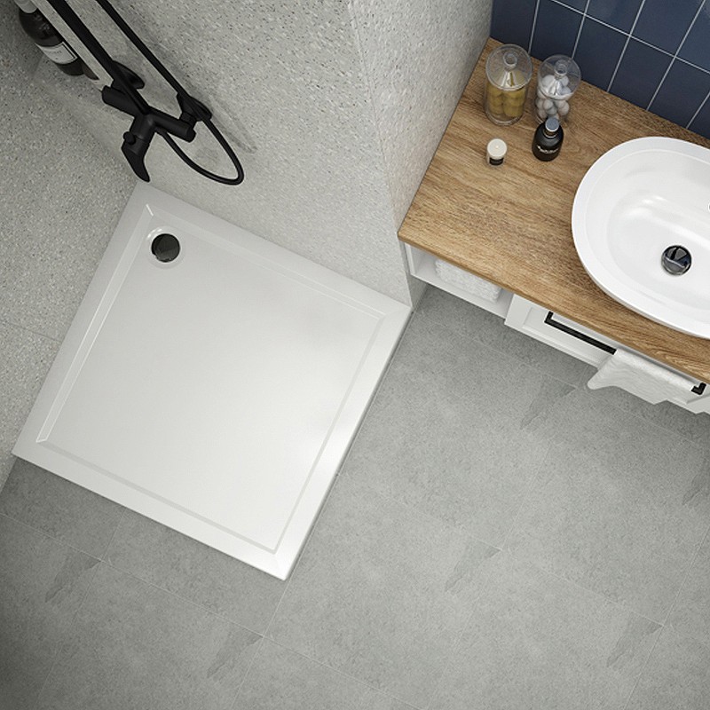 Акриловый поддон для душа Melodia della vita Eletto 80x80 MTYET8080 Белый